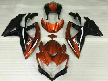 2008-2010 Red Black Suzuki GSXR 600/750 Motorbike Fairings for Sale