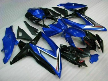 2008-2010 Blue Black Suzuki GSXR 600/750 Motorbike Fairing for Sale