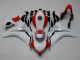 2008-2011 White Red Honda CBR1000RR Motorcylce Fairings for Sale 2008-2011 White Red Honda CBR1000RR Motorcylce Fairings for Sale