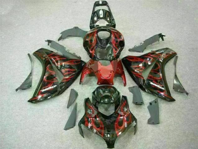2008-2011 Red Flame Honda CBR1000RR Motorbike Fairing for Sale 2008-2011 Red Flame Honda CBR1000RR Motorbike Fairing for Sale