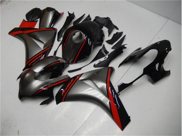 2008-2011 Grey Red Black Honda CBR1000RR Motorbike Fairings for Sale 2008-2011 Grey Red Black Honda CBR1000RR Motorbike Fairings for Sale