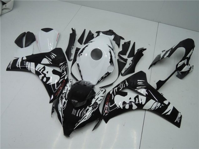 2008-2011 Black White Honda CBR1000RR Motorbike Fairing for Sale 2008-2011 Black White Honda CBR1000RR Motorbike Fairing for Sale