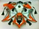 2008-2011 Silver Orange Honda CBR1000RR Bike Fairings for Sale 2008-2011 Silver Orange Honda CBR1000RR Bike Fairings for Sale
