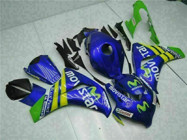 2008-2011 Green Blue Honda CBR1000RR Motorcycle Replacement Fairings for Sale 2008-2011 Green Blue Honda CBR1000RR Motorcycle Replacement Fairings for Sale