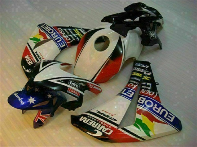 2008-2011 White Blue Honda CBR1000RR Motorcycle Fairing for Sale 2008-2011 White Blue Honda CBR1000RR Motorcycle Fairing for Sale