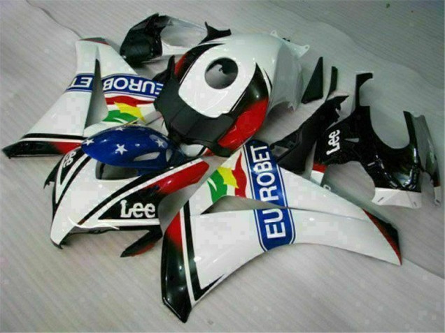 2008-2011 White Blue Red Eurobet Lee Honda CBR1000RR Motorcycle Fairing Kit for Sale 2008-2011 White Blue Red Eurobet Lee Honda CBR1000RR Motorcycle Fairing Kit for Sale