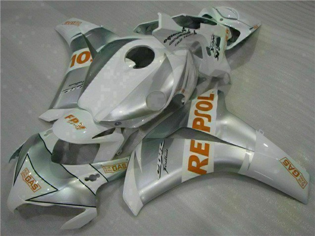 2008-2011 Silver Honda CBR1000RR Motorbike Fairing for Sale 2008-2011 Silver Honda CBR1000RR Motorbike Fairing for Sale