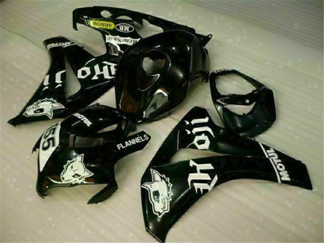 2008-2011 Black Honda CBR1000RR Motorcycle Replacement Fairings for Sale 2008-2011 Black Honda CBR1000RR Motorcycle Replacement Fairings for Sale