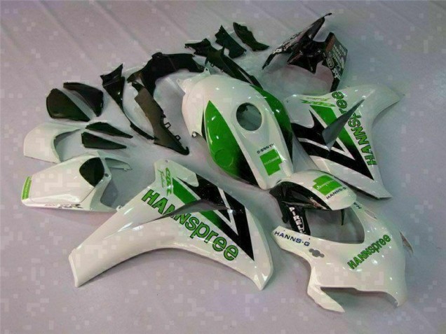 2008-2011 Green White Honda CBR1000RR Motorcycle Fairings Kit for Sale 2008-2011 Green White Honda CBR1000RR Motorcycle Fairings Kit for Sale