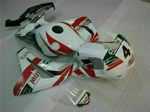 2008-2011 White Castrol 4 Honda CBR1000RR Motorcycle Fairing for Sale 2008-2011 White Castrol 4 Honda CBR1000RR Motorcycle Fairing for Sale