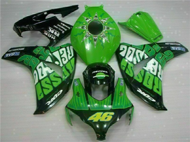 2008-2011 Green Honda CBR1000RR Motorbike Fairing for Sale 2008-2011 Green Honda CBR1000RR Motorbike Fairing for Sale