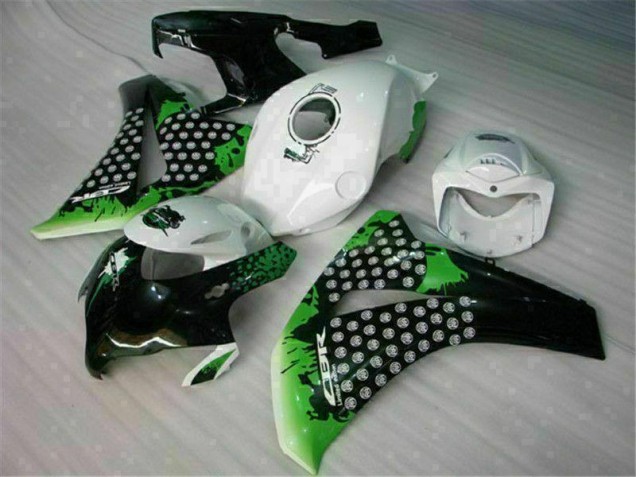 2008-2011 Green White Honda CBR1000RR Motor Bike Fairings for Sale 2008-2011 Green White Honda CBR1000RR Motor Bike Fairings for Sale
