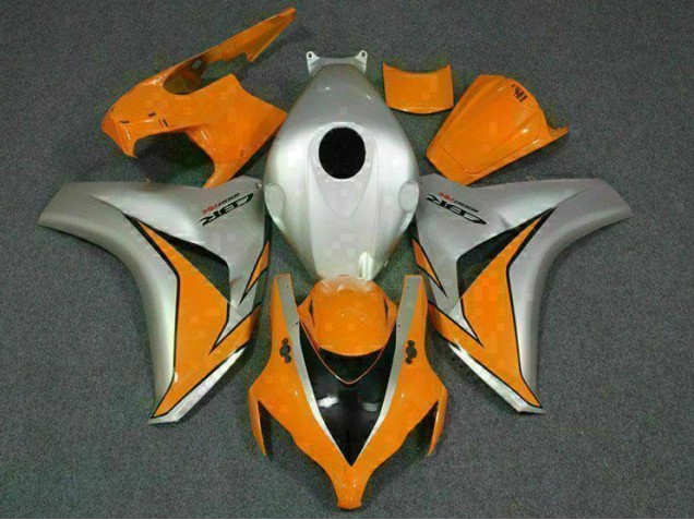 2008-2011 Orange Silver Honda CBR1000RR Motorcycle Bodywork for Sale 2008-2011 Orange Silver Honda CBR1000RR Motorcycle Bodywork for Sale