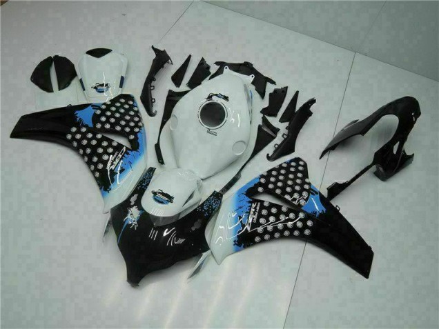 2008-2011 White Black Honda CBR1000RR Moto Fairings for Sale 2008-2011 White Black Honda CBR1000RR Moto Fairings for Sale
