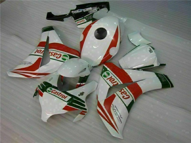2008-2011 White Red Honda CBR1000RR Motorcycle Replacement Fairings for Sale 2008-2011 White Red Honda CBR1000RR Motorcycle Replacement Fairings for Sale