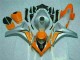 2008-2011 Orange Silver Honda CBR1000RR Motorcyle Fairings for Sale 2008-2011 Orange Silver Honda CBR1000RR Motorcyle Fairings for Sale