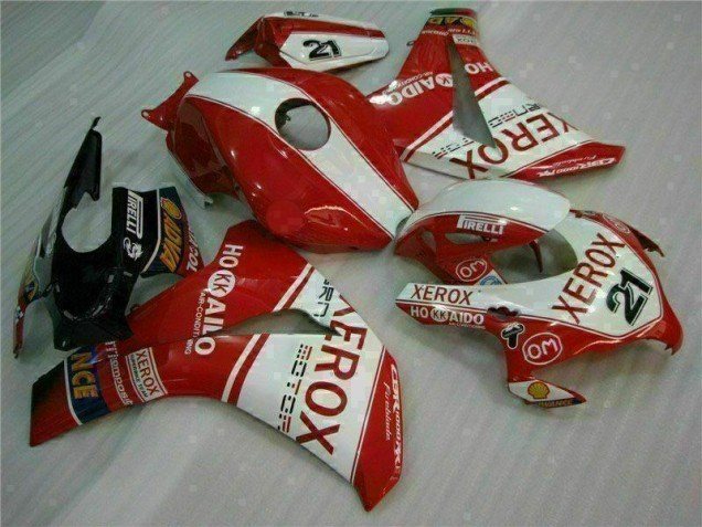 2008-2011 Red Xerox 21 Honda CBR1000RR Motorcycle Fairings Kit for Sale 2008-2011 Red Xerox 21 Honda CBR1000RR Motorcycle Fairings Kit for Sale
