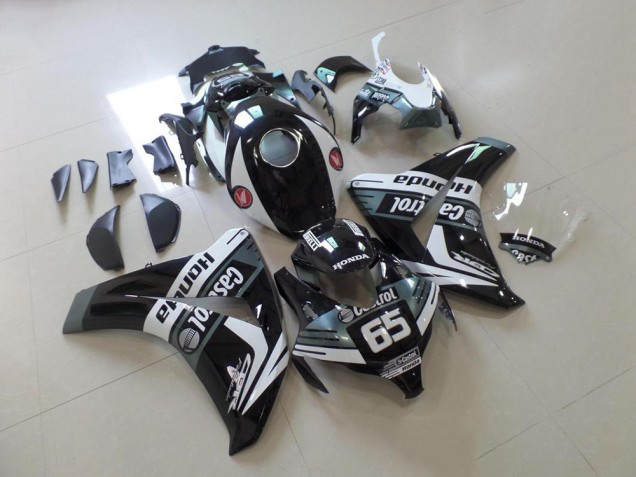 2008-2011 Black Castrol 65 Honda CBR1000RR Motorcylce Fairings for Sale 2008-2011 Black Castrol 65 Honda CBR1000RR Motorcylce Fairings for Sale