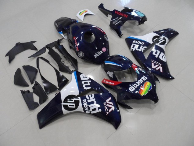 2008-2011 Dark Blue HP Honda CBR1000RR Motorcycle Bodywork for Sale 2008-2011 Dark Blue HP Honda CBR1000RR Motorcycle Bodywork for Sale