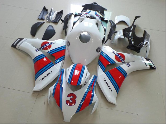 2008-2011 Martini 3 Honda CBR1000RR Motorcyle Fairings for Sale 2008-2011 Martini 3 Honda CBR1000RR Motorcyle Fairings for Sale