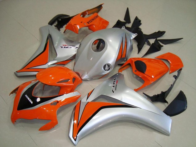 2008-2011 Orange Silver Honda CBR1000RR Motorcycle Fairing for Sale 2008-2011 Orange Silver Honda CBR1000RR Motorcycle Fairing for Sale
