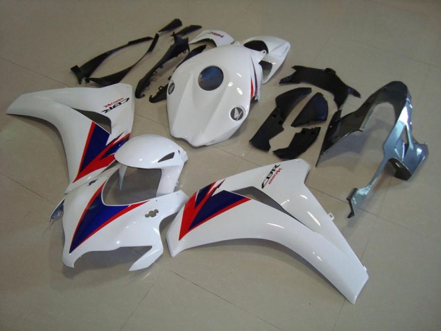 2008-2011 White Blue OEM Style Honda CBR1000RR Replacement Fairings for Sale 2008-2011 White Blue OEM Style Honda CBR1000RR Replacement Fairings for Sale