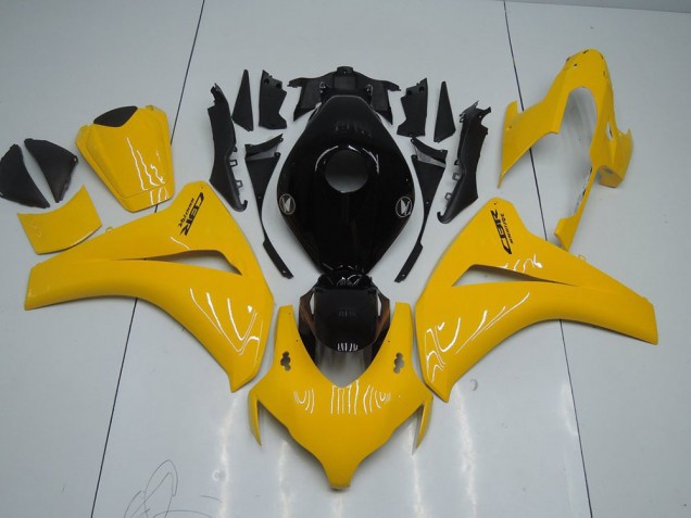 2008-2011 Yellow and Black Honda CBR1000RR Bike Fairing for Sale 2008-2011 Yellow and Black Honda CBR1000RR Bike Fairing for Sale