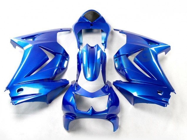 2008-2012 Blue Kawasaki EX250 Motorcycle Fairing Kits for Sale 2008-2012 Blue Kawasaki EX250 Motorcycle Fairing Kits for Sale