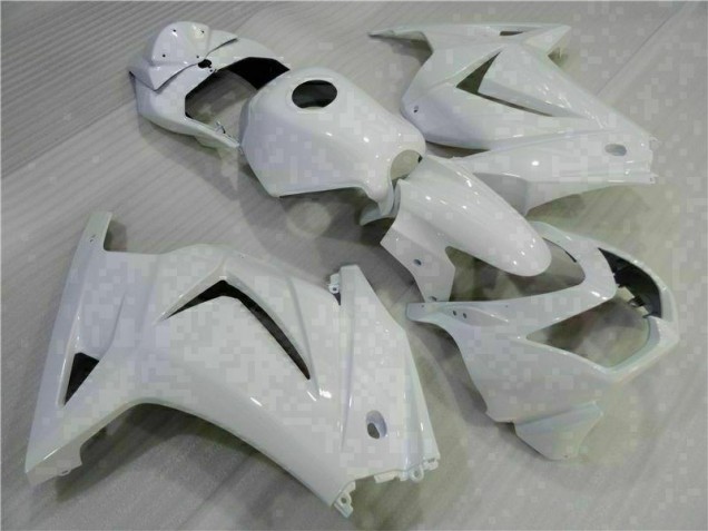 2008-2012 White Kawasaki EX250 Motorcycle Replacement Fairings for Sale 2008-2012 White Kawasaki EX250 Motorcycle Replacement Fairings for Sale