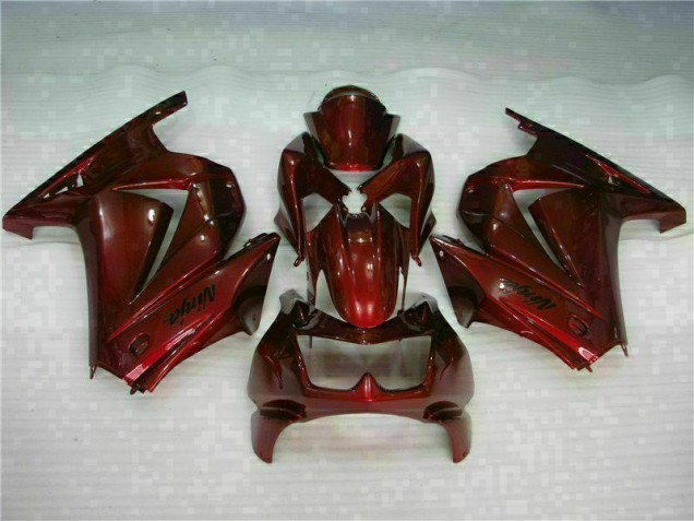 2008-2012 Red Ninja Kawasaki EX250 Bike Fairings for Sale 2008-2012 Red Ninja Kawasaki EX250 Bike Fairings for Sale