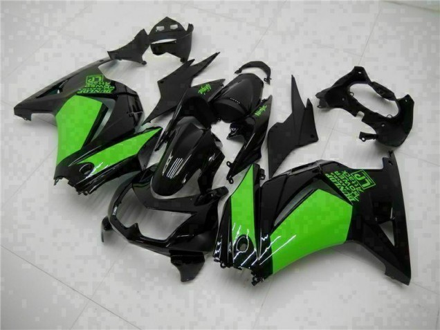 2008-2012 Black Green Ninja Kawasaki EX250 Motorcycle Bodywork for Sale