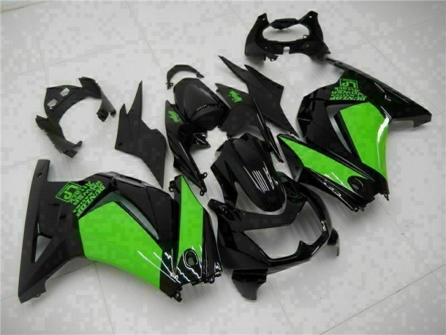 2008-2012 Black Green Ninja Kawasaki EX250 Motorcycle Bodywork for Sale