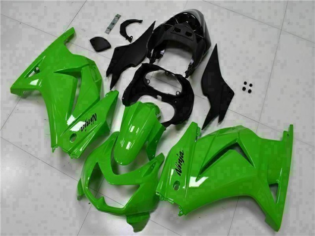 2008-2012 Green Black Ninja Kawasaki EX250 Motorcycle Fairing Kits for Sale 2008-2012 Green Black Ninja Kawasaki EX250 Motorcycle Fairing Kits for Sale