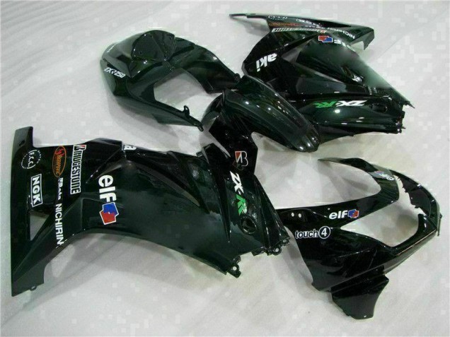 2008-2012 Black Kawasaki EX250 Bike Fairings for Sale 2008-2012 Black Kawasaki EX250 Bike Fairings for Sale