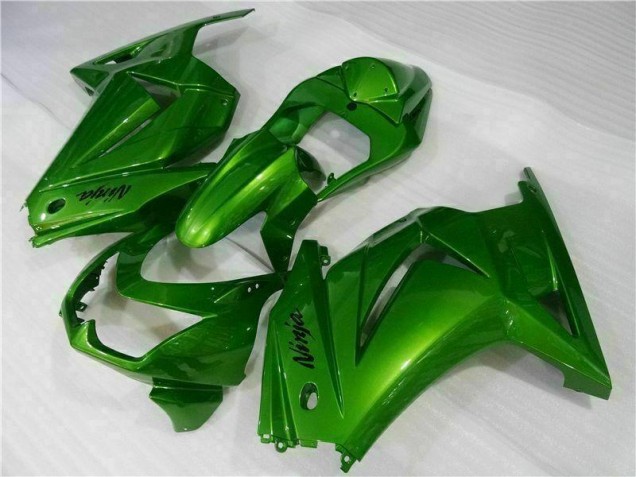 2008-2012 Green Ninja Kawasaki EX250 Motor Bike Fairings for Sale 2008-2012 Green Ninja Kawasaki EX250 Motor Bike Fairings for Sale