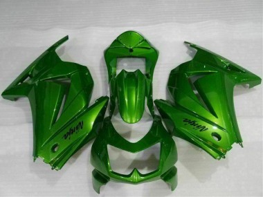 2008-2012 Green Ninja Kawasaki EX250 Motor Bike Fairings for Sale
