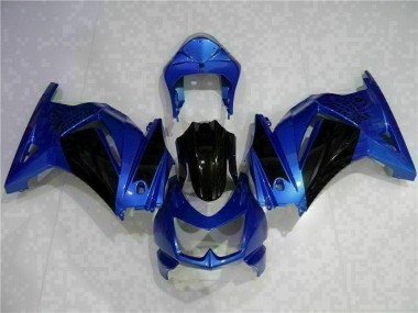 2008-2012 Blue Black Kawasaki EX250 Replacement Fairings for Sale