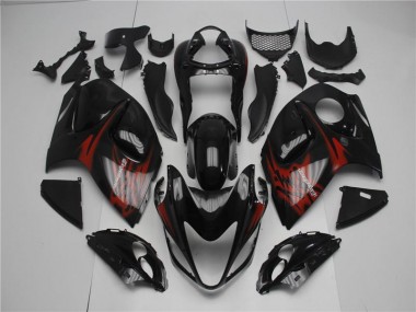 2008-2019 Black Red Suzuki GSXR 1300 Hayabusa Motor Bike Fairings for Sale