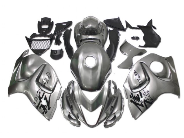 2008-2019 Grey Suzuki GSXR 1300 Hayabusa Motorbike Fairing Kits for Sale