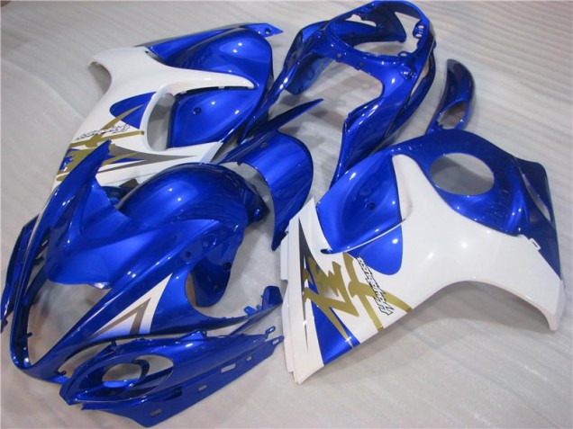 2008-2019 Blue White Suzuki GSXR 1300 Hayabusa Motorcyle Fairings for Sale 2008-2019 Blue White Suzuki GSXR 1300 Hayabusa Motorcyle Fairings for Sale