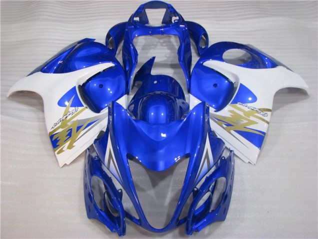 2008-2019 Blue White Suzuki GSXR 1300 Hayabusa Motorcyle Fairings for Sale 2008-2019 Blue White Suzuki GSXR 1300 Hayabusa Motorcyle Fairings for Sale