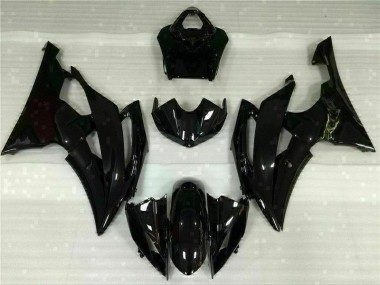 2008-2016 Glossy Black Yamaha YZF R6 Motorbike Fairings for Sale