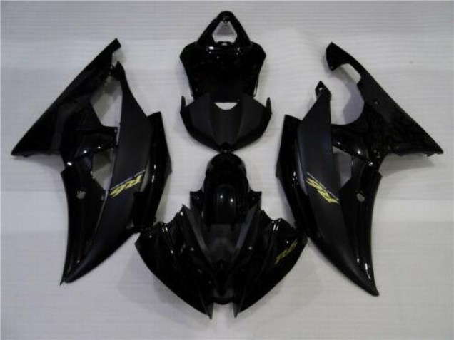 2008-2016 Glossy Matte Black Yamaha YZF R6 Motorcycle Fairings Kits for Sale 2008-2016 Glossy Matte Black Yamaha YZF R6 Motorcycle Fairings Kits for Sale