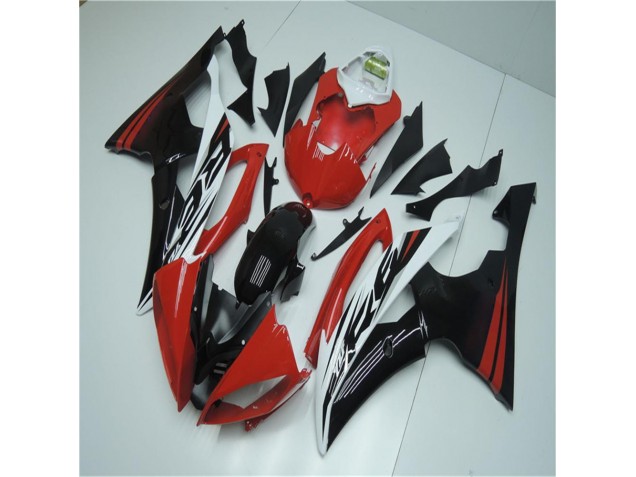 2008-2016 Red White Yamaha YZF R6 Motorcyle Fairings for Sale 2008-2016 Red White Yamaha YZF R6 Motorcyle Fairings for Sale