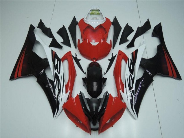 2008-2016 Red White Yamaha YZF R6 Motorcyle Fairings for Sale 2008-2016 Red White Yamaha YZF R6 Motorcyle Fairings for Sale