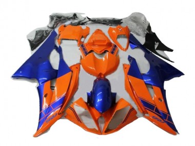2008-2016 Orange Blue Yamaha YZF R6 Replacement Fairings for Sale