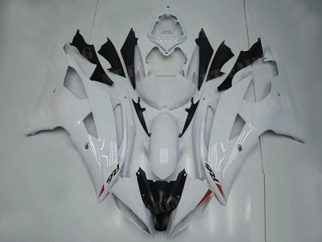 2008-2016 White Yamaha YZF R6 Motorcycle Fairings for Sale 2008-2016 White Yamaha YZF R6 Motorcycle Fairings for Sale