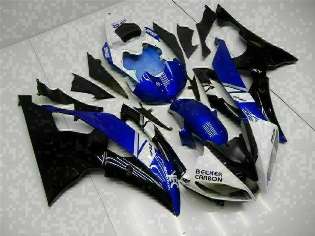 2008-2016 Blue Black Yamaha YZF R6 Motorcycle Fairing Kit for Sale 2008-2016 Blue Black Yamaha YZF R6 Motorcycle Fairing Kit for Sale