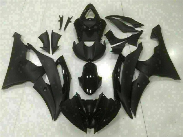 2008-2016 Black Yamaha YZF R6 Replacement Motorcycle Fairings for Sale 2008-2016 Black Yamaha YZF R6 Replacement Motorcycle Fairings for Sale