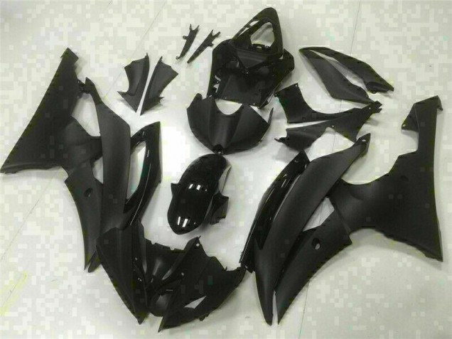 2008-2016 Black Yamaha YZF R6 Replacement Motorcycle Fairings for Sale 2008-2016 Black Yamaha YZF R6 Replacement Motorcycle Fairings for Sale